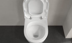 VB SUBWAY Унитаз напольный 370x560 мм, DirectFlush, альпийский белый CeramicPlus мини 3 7