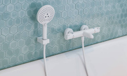HG Ecostat Термостат для ванны Ecostat Comfort, ВМ, ½', матовый белый мини 3 2