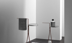 ANTL Стойка-держатель полотенец, H80x24x55 см, Carrara satinato/goffrato мини 3 3