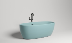 Salini LUCE Ванна свободностоящая 1690х870х580 мм, S-Stone - RAL матовый мини 3 6