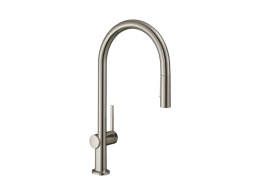 HANSGROHE Talis M54 Кухонный смеситель однорычажный, 210, с вытяжным душем, 2jet, sBox, под сталь