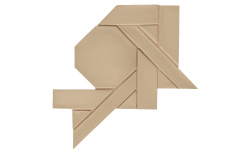 MUTINA WEAVING CREAM BA LENG 34.3х34.3 мини 1