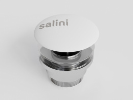 Salini Донный клапан для раковины D505, S-Sense, белый матовый