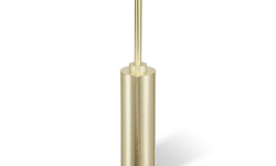 DW CLUB SBG Ёршик туалетный напольный, H46x8x8 см, Золото матовое мини 1