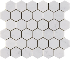 LANTIC ESSENTIAL HEXAGON PERSIAN WHITE 25.8х29.8 G-135