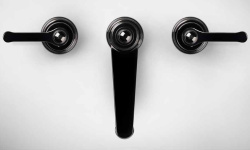 GESSI VENTI20 Смеситель для раковины на 3 отверстия средний, Без ДК, хром мини 3 2