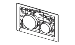 TECEloop Клавиша смыва без лицевой панели, клавиши нерж. сталь сатин мини 3 3