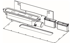 TECEdrainprofile Сифон "заниженный" DN40 боковой слив мини 3 2