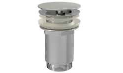 RAVAK Слив фиксированный для умывальника без перелива, хром мини 1