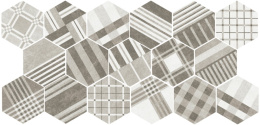EQUIPE HEXATILE CEMENT GEO GREY 17.5х20 EQ-10D