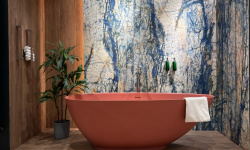 Salini PAOLA 172 Ванна свободностоящая с системой перелива 1720 x 825 x 622 мм, S-Stone- RAL матовый мини 1