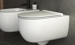 GLOBO MODE Унитаз подвесной безободковый, 53х34хh33 см, белый мини 3 3