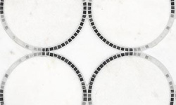 LANTIC TEMPO CIRCLE WHITE 29.9х29.9 G-146 мини 3 2