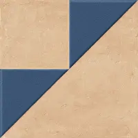 керамогранит HARMONY KORA CLAY DECOR BLUE LT 22.3х22.3 Q-61