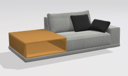 GAMADECOR Открытый короб для диванного модуля, Спецзаказ мини 3 5