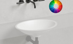 Salini MAREA 11 Раковина встраиваемая 550х400х135 мм, без перелива, БЕЗ ДК, S-Stone - RAL матовый мини 1