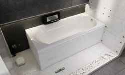 RIHO MIAMI Ванна акриловая прямоугольная, 170x70 см, 105 л, белый мини 3 4