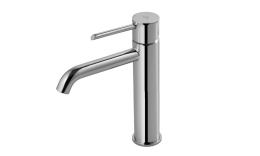 NOKEN ROUND Смеситель для раковины H200 мм, 3/8”, 5 л/мин, без ДК, хром