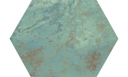 APAVISA ZINC GREEN NATURAL HEXAGON 25x29 G-7230 мини 1