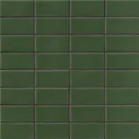 мозаика MUTINA DIN DARK GREEN MATT 30.2х30.2 (3.6x7.4)