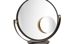 DW CLUB VANITY PLUS Магнитное зеркало для VANITY зеркала, Увеличение 5x, Золото матовое мини 3 2