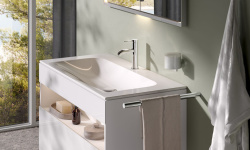 KEUCO REVA Дозатор жидкого мыла настенный, 150 мл, хром мини 3 4