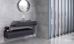 GAMADECOR DUNA Столешница подвесная для раковины, 120x20x52 см, Metal мини 3 2