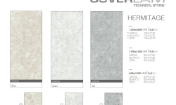 GRESPANIA COVERLAM HERMITAGE BLANCO 120х120х5.6 мини 3 2