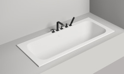 Salini ORLANDA AXIS 180 Ванна встраиваемая 1804х800х600 мм, S-Sense - RAL матовый мини 3 6