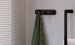 СУНЕРЖА ROUND Вешалка на 3 крючка 290 мм, Матовый чёрный мини 3 5