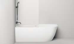 Salini SOFIA CORNER L Ванна угловая 1700х850х590 мм, S-Sense - белый глянцевый мини 3 4