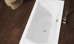 RIHO LIMA Ванна акриловая прямоугольная 190x90 см, 320 л., белый мини 3 4