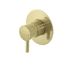 NOKEN ROUND Внешняя часть смесителя для душа на 1 потребитель, браш. латунь