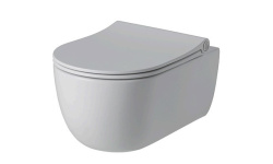 NOKEN ACRO COMPACT Унитаз подвесной RIMLESS 49 см, matt white мини 1