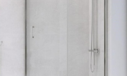 NEW TRENDY NEW AZURA Душевое ограждение 100x80xH195 см, хром/Прозрачное 6 мм мини 3 2