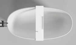 Salini Gabbiano Полка для ванны. Установка на отдельностоящие ванны до 870 мм, S-Stone - RAL матовый мини 3 3