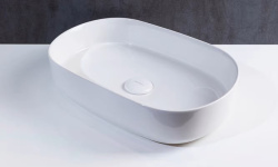 ALLEN BRAU FANTASY Донный клапан, без перелива, керамика, белый мини 3 2