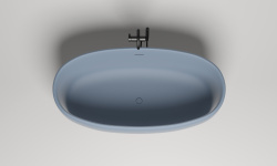 Salini LUCE Ванна свободностоящая 1500х750х580 мм, S-Stone - RAL матовый мини 3 5
