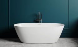 Salini SOFIA Ванна свободностоящая 1645x755x580 мм, S-Sense -белый глянцевый мини 3 5