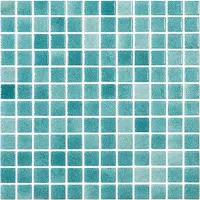 мозаика VIDREPUR COLORS NIEBLA VERDE ESMERALDA (2.5х2.5) 31.5х31.5