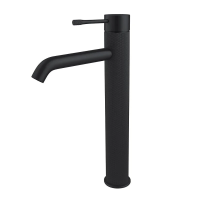 ALLEN BRAU PRIORITY 4.0 Cмеситель для раковины высокий, БЕЗ ДК, черный матовый (330901)