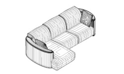 GAMADECOR SEEMS S2 L COMPOSICIÓN 5 Диван угловой с 2 модулями релаксации 271x160 см, Спецзаказ! мини 3 2