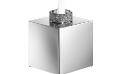 DW ROCKS KB Салфетница, 15.6x13x13 см, хром мини 1