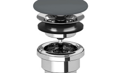 CIELO Комплект: унитаз/биде Enjoy, раковина SHUI COMFORT с ДК, CM - Cemento мини 3 5