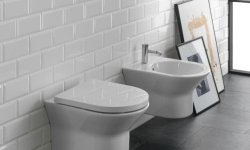 NOKEN TONO Биде подвесное, с креплениями, 1 отв., белый мини 3 3