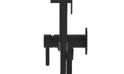 WHITECROSS Y Гигиенический душ со смесителем, 10 л/мин, шланг 125 см, черный матовый мини 3 3