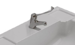 GLOBO Смеситель для раковины удлиненный, хром мини 3 2