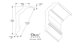 ORAC КАРНИЗ 40х80х2000 мини 3 2