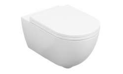 CIELO Enjoy 53 Подвесной унитаз с крепежом, 35x53x26,5h см, Gloss White мини 1