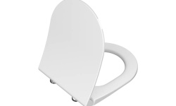 VITRA Integra Round Тонкое сиденье с микролифтом, белый мини 1
